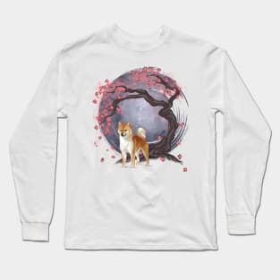 Dog Collection - Japan - Shiba Inu (#1) Long Sleeve T-Shirt